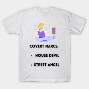 Covert Narc are Devil and Angel T-Shirt